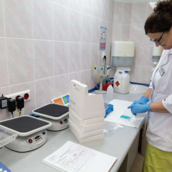 Laboratory preparation of tests