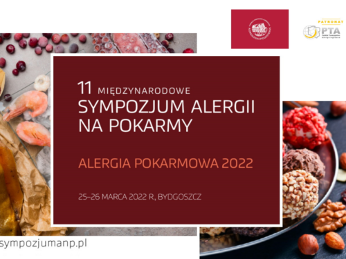 Baner sympozjum alergii na pokarmy, Konferencja w Bydgoszczy o alergii pokarmowej