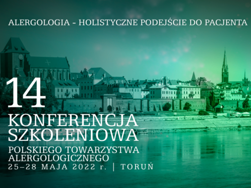 Banner of the allergology conference in Toruń, podejść do pacjenta holistycznie