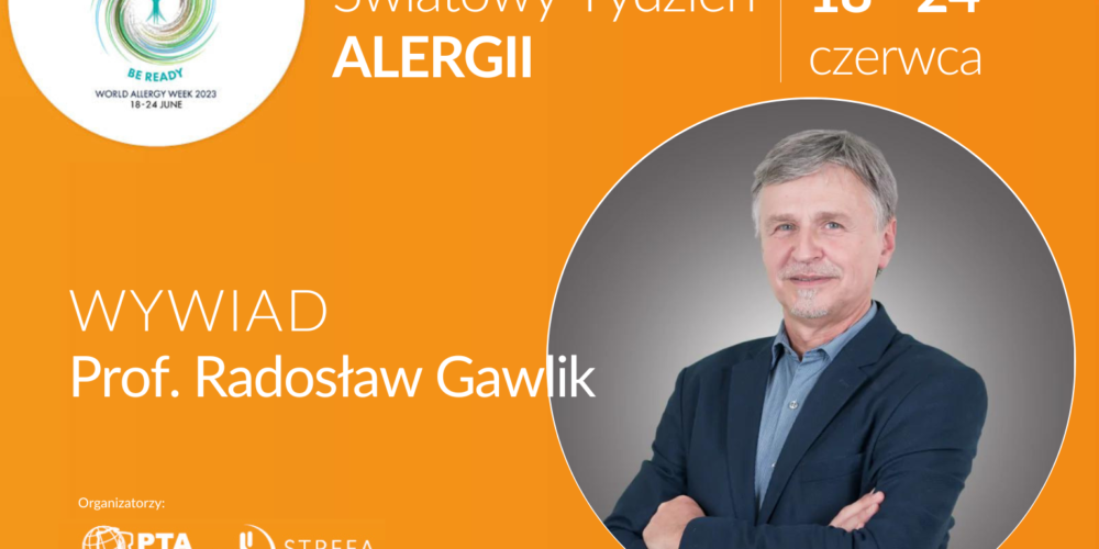 Światowy Tydzień Alergii, klimat, prof. Radosław Gawlik