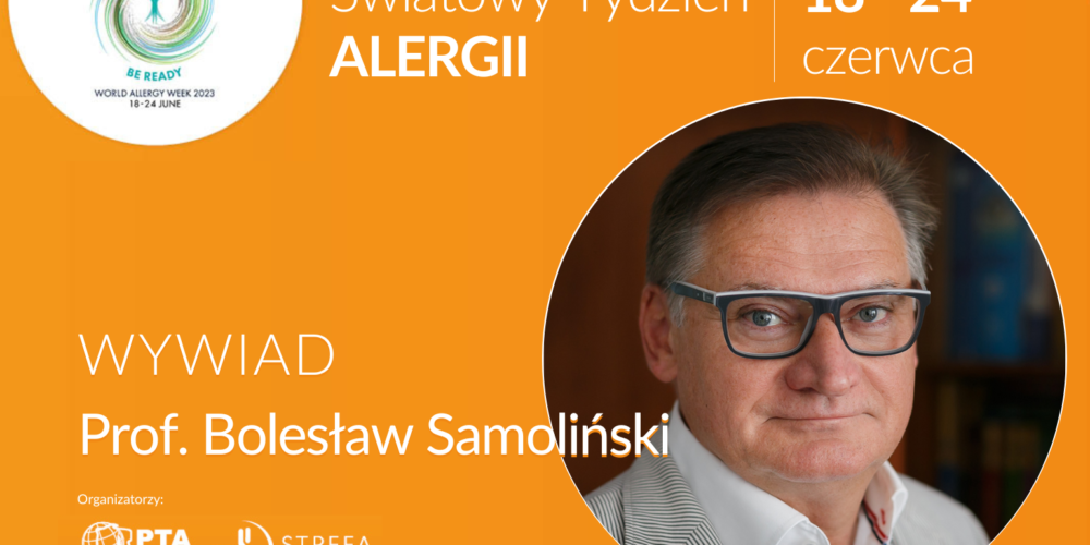 Prof. Bolesław Samoliński epidemia alergii