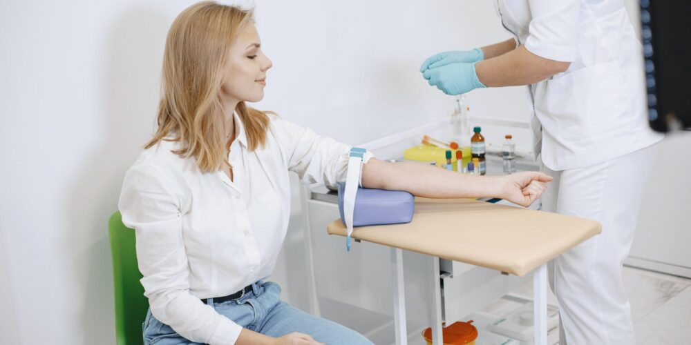 pobieranie krwi w gabinecie, testy na alergię